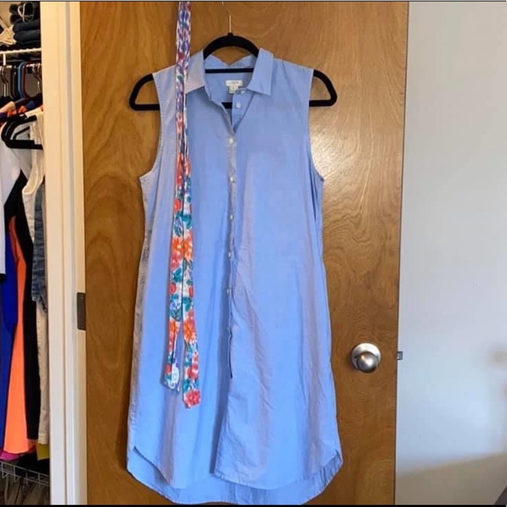 J. Crew button up dress